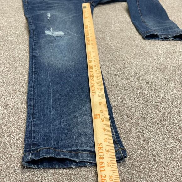Refinery republic mens distress jean sz 38x32 refinery Denim Design Stretch nwot - Picture 5 of 12